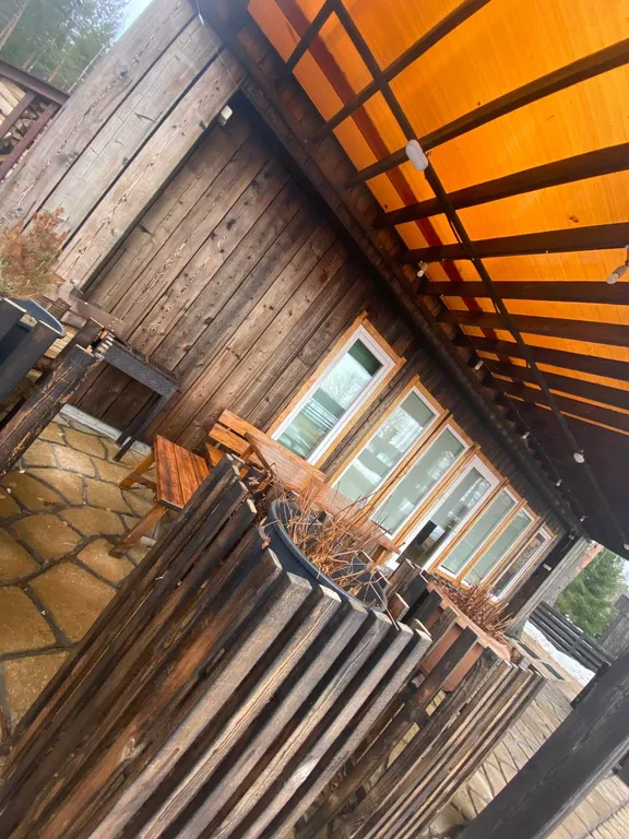 Коттедж Коттедж Котедж в скандинавском стиле у реки Свирь — Свирьстрой