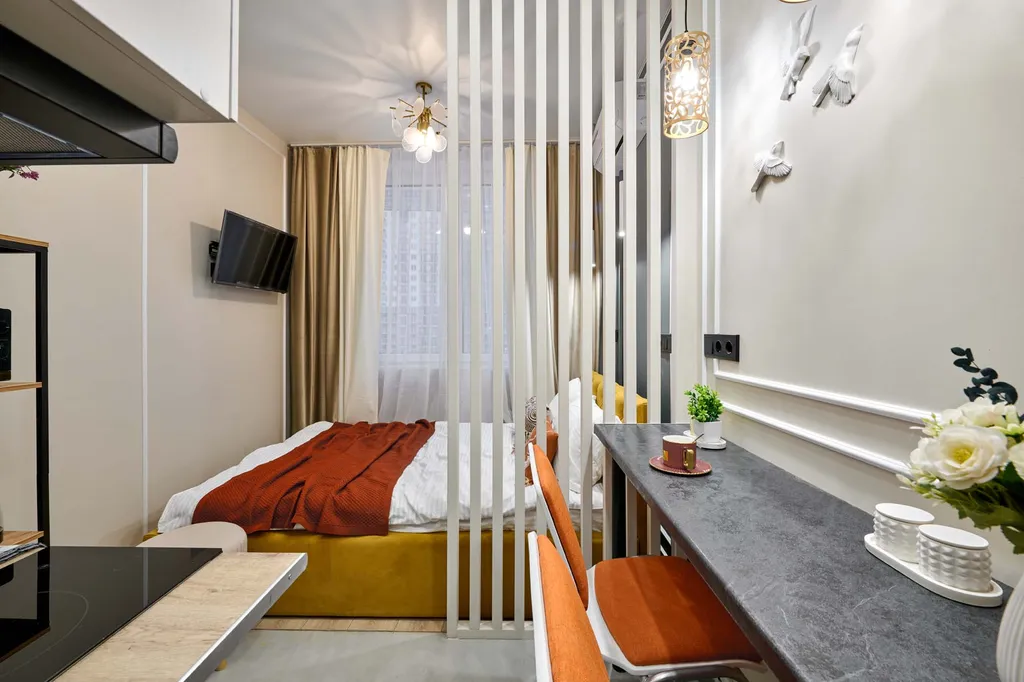 Квартира Квартира Светлая студия в ЖК Легендарный квартал — Москва