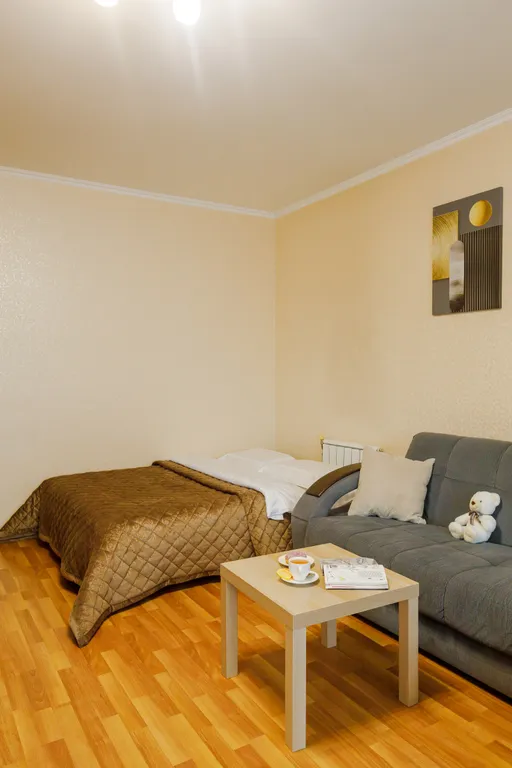 Квартира Современная двухкомнатная квартира с видом на Волгу 110 м — Самара