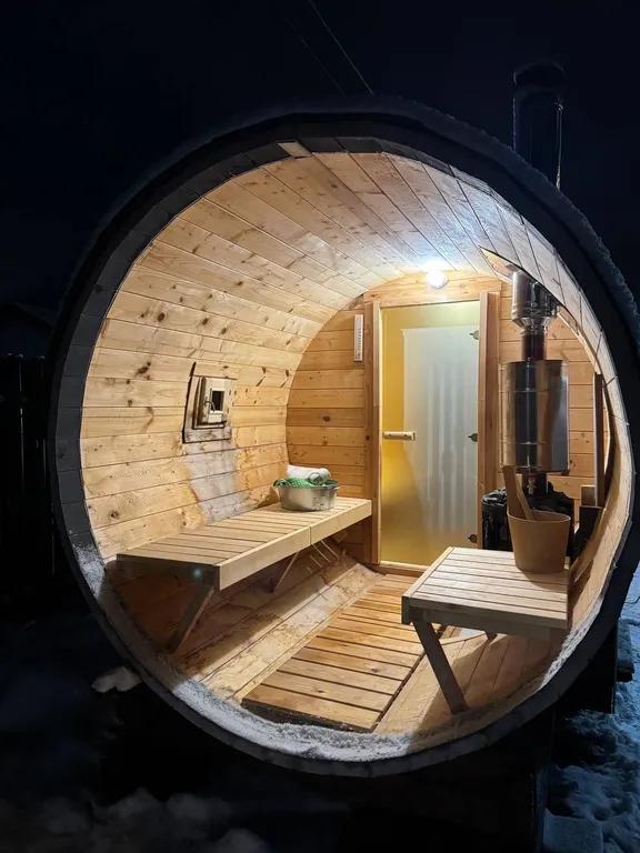 Уютный дом с русской баней и уличным бассейном