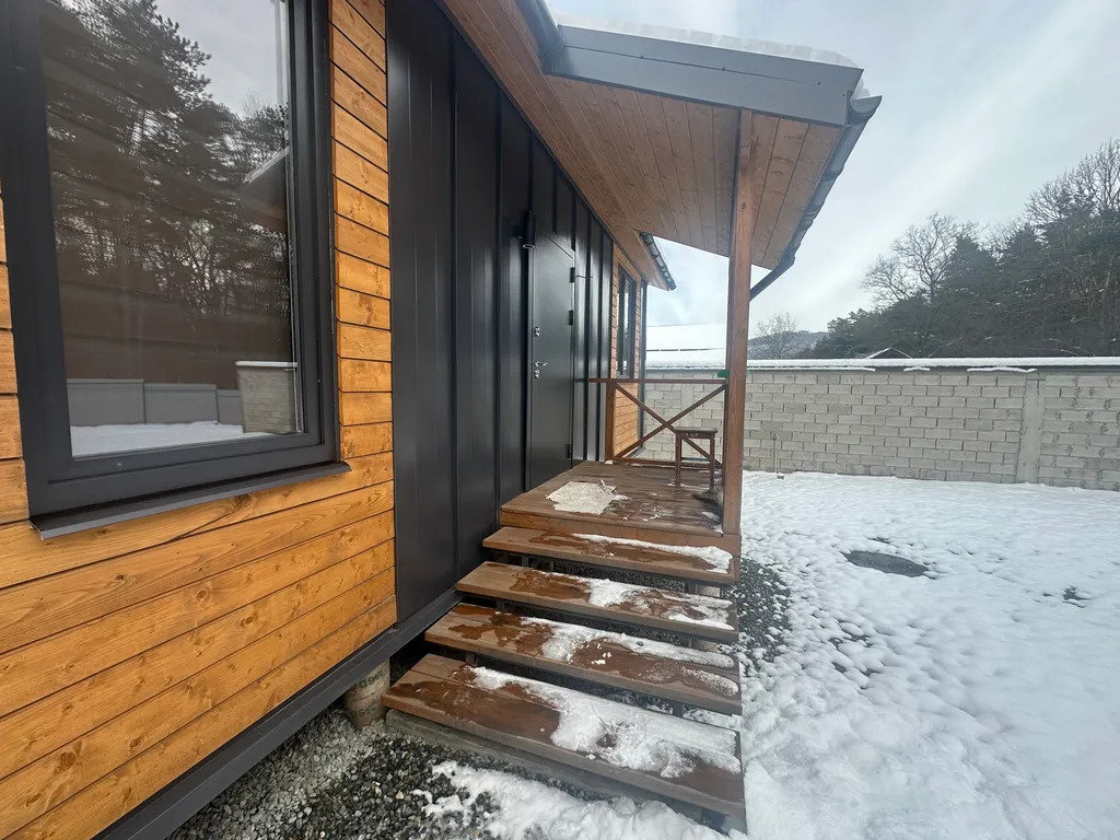 Дом-мечта в сосновом лесу Янтарное солнце