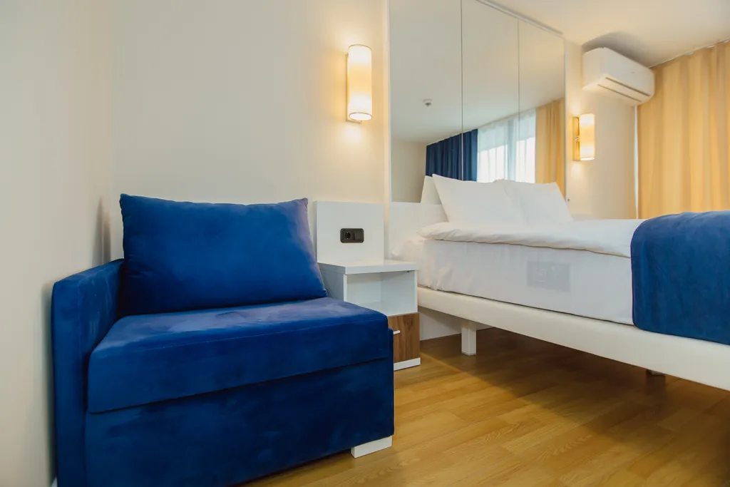 Студия с видом на море