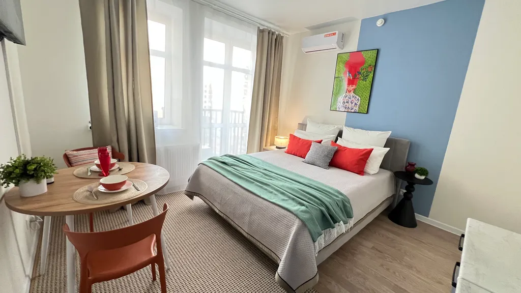 Квартира Уютная лаконичная студия в ЖК Сердце Ярославля — аренда посуточно в Ярославль