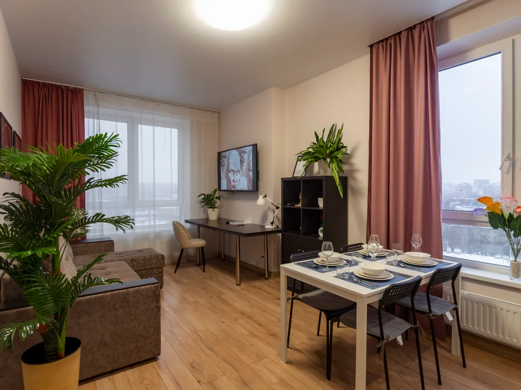 Квартира Просторные апартаменты видом на Москва-реку и Москва Сити — Москва