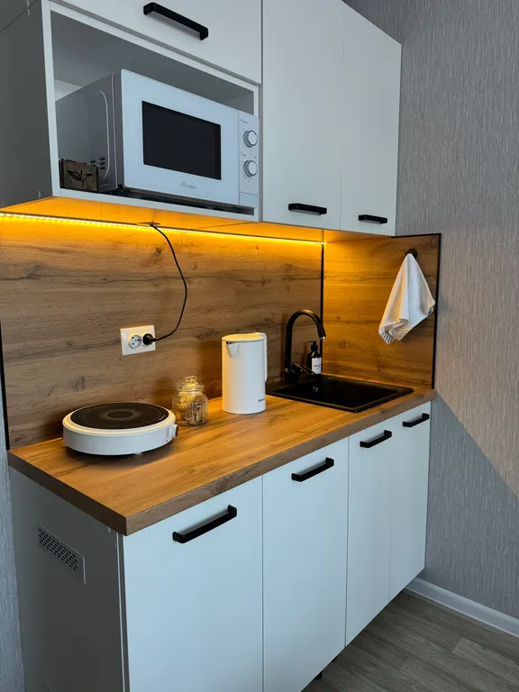 Уютная студия со всем необходимым для проживания