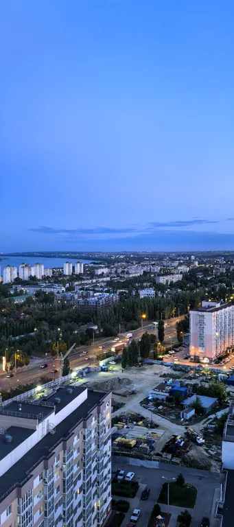 Квартира Комфортабельная квартира "Высота" с панорамным видом на 22 этаже — Волгоград