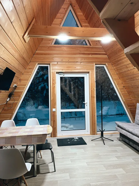 Коттедж Коттедж А-фрейм 2 Таёжная романтика — Таштагол