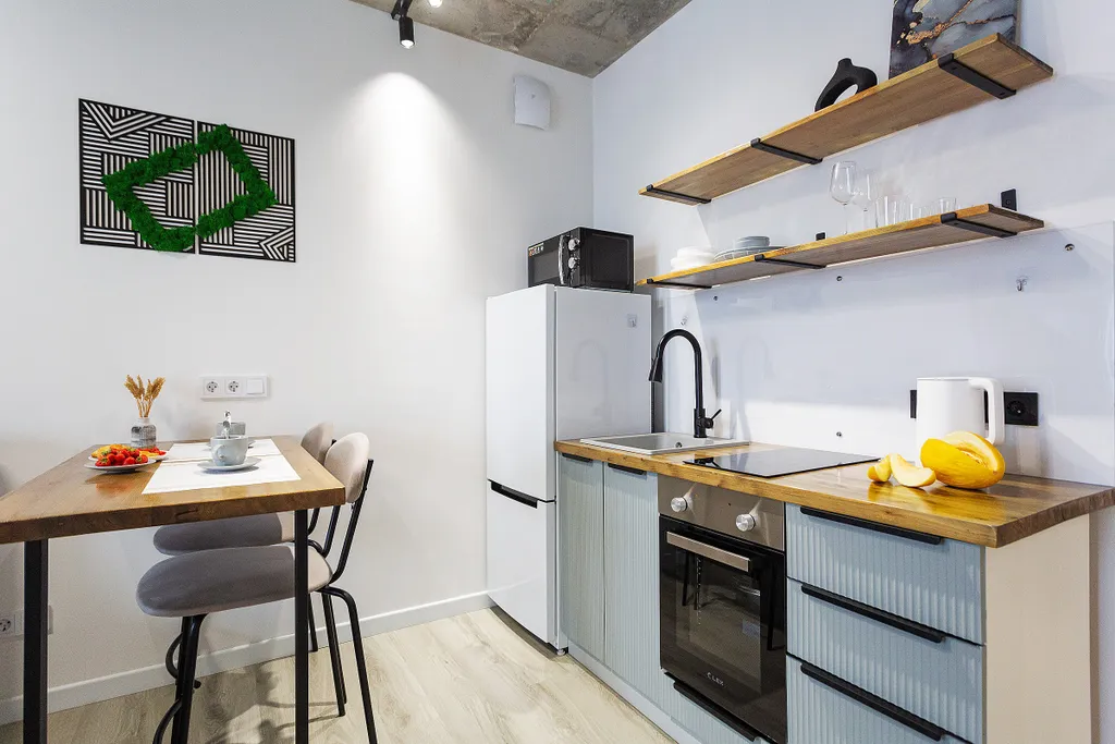 Квартира Квартира Видовая студия в стиле лофт — Новосибирск