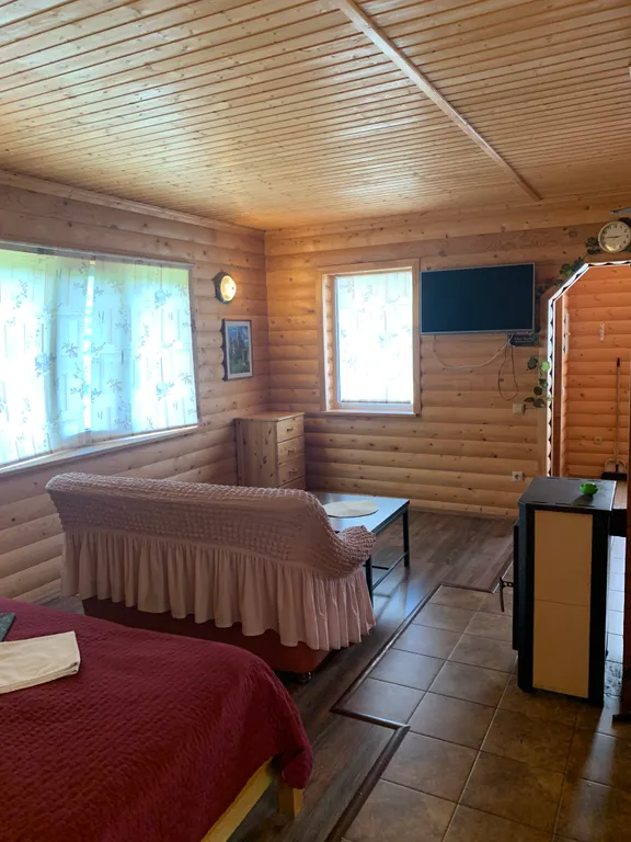 Дом-студия в Карелии с сауной, камином и беседкой