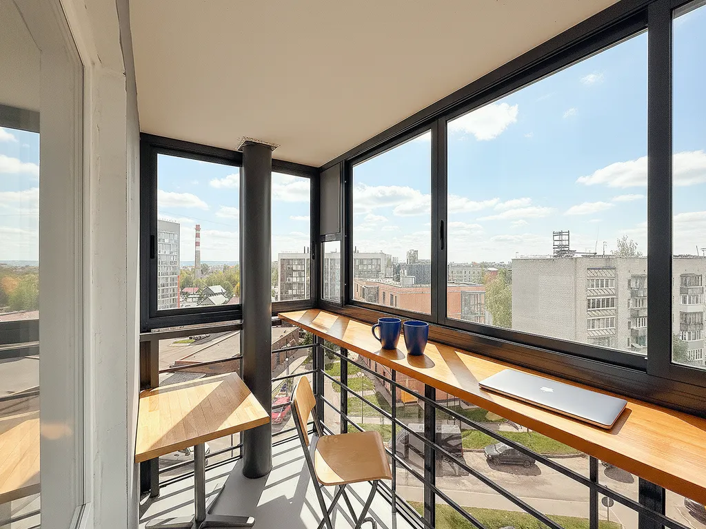 Студия карельский лось с видом на озеро