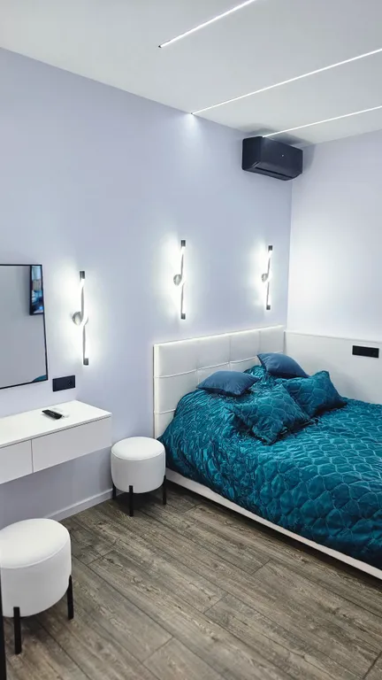 Двухкомнатная квартира Онежский Сканди с панорамным видом