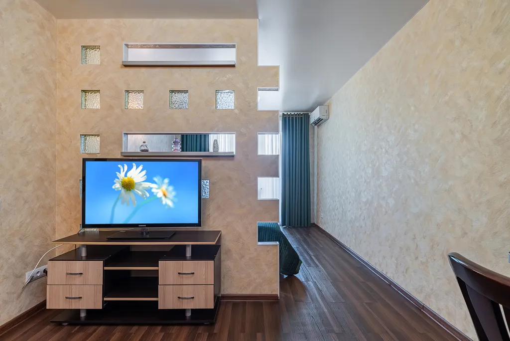 Просторная квартира с отдельной кухней