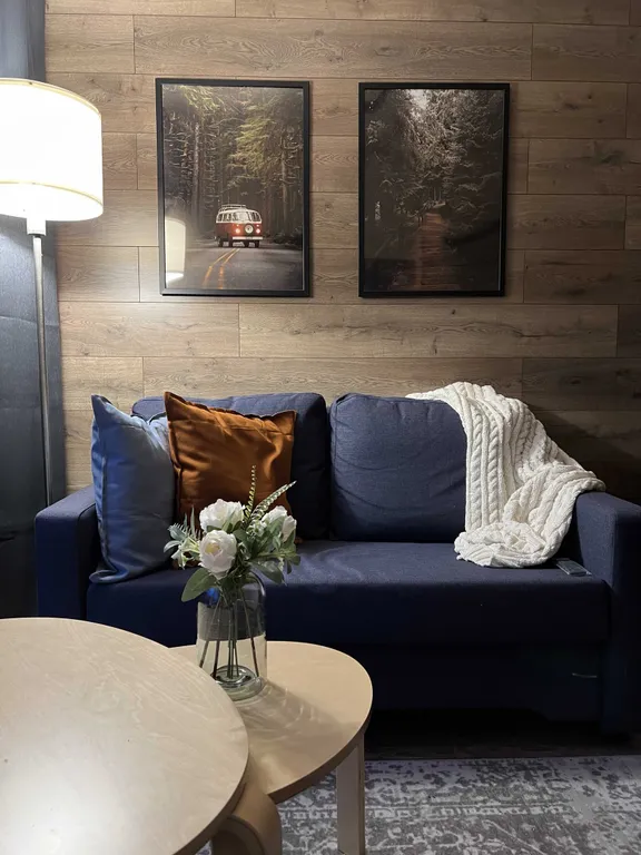 Коттедж Дом с панорамными окнами в лесу — Ломоносов