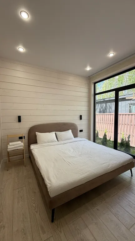 Коттедж Панорамный дом в окружении леса с сауной и чаном — Семеновское