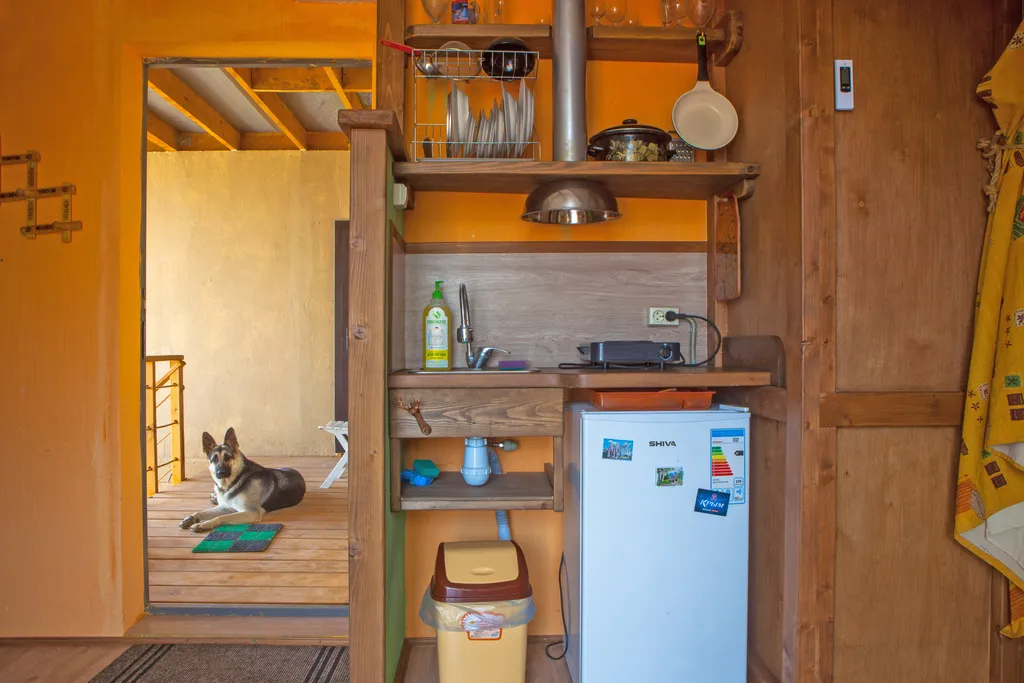 Мансарда с балконом, вид на Карадаг