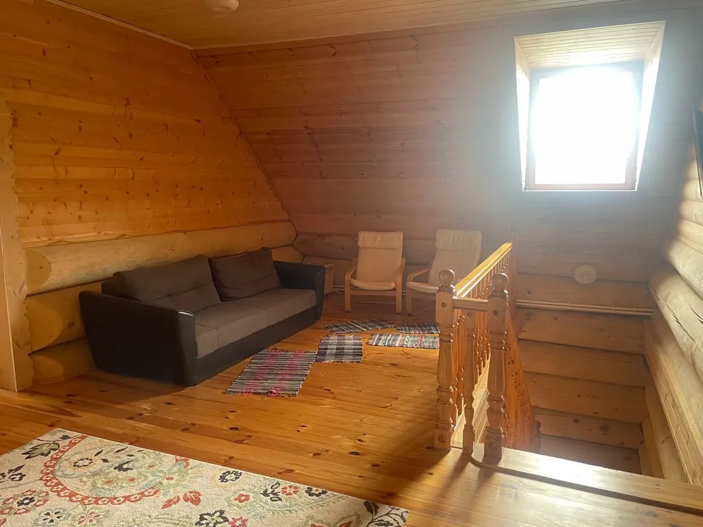 Дом из сибирского кедра с баней