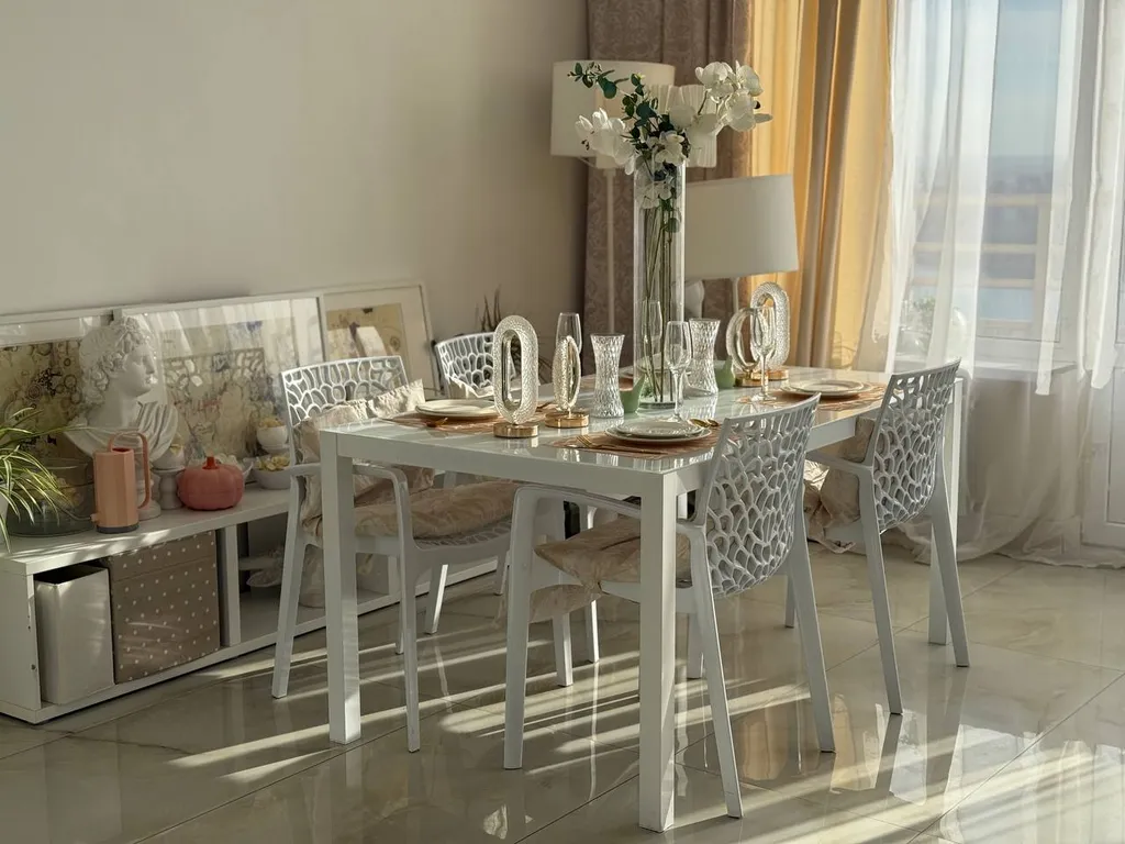 Атмосфера комфорта студия Ваниль с открытым балконом