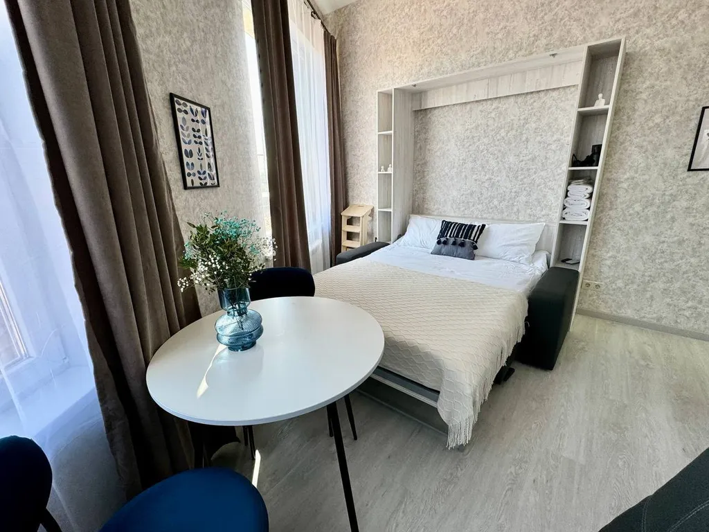 Стильная студия на двоих рядом с Термы Видное