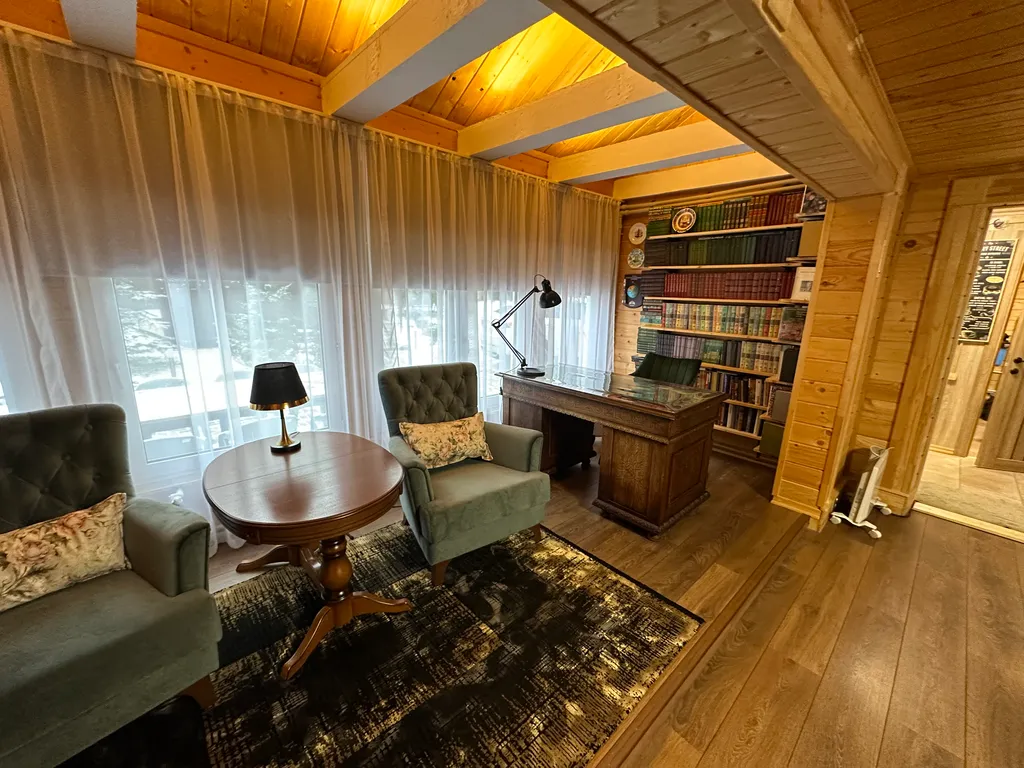 Дом с баней и чаном