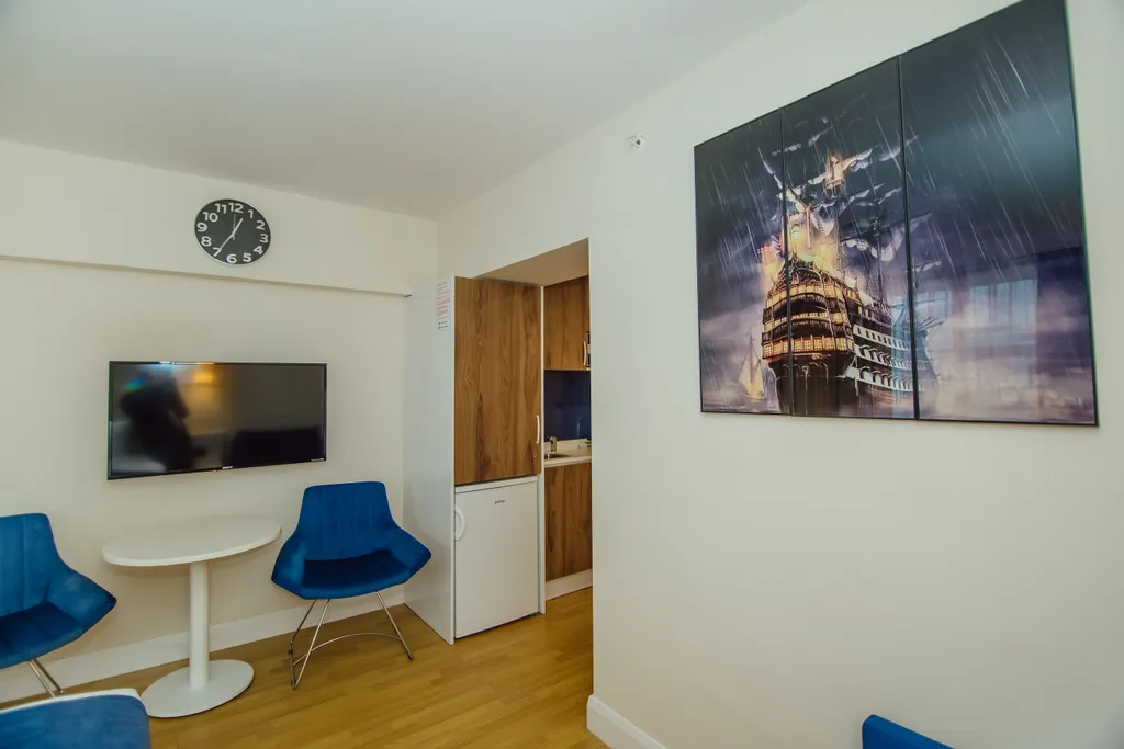 Студия с видом на море