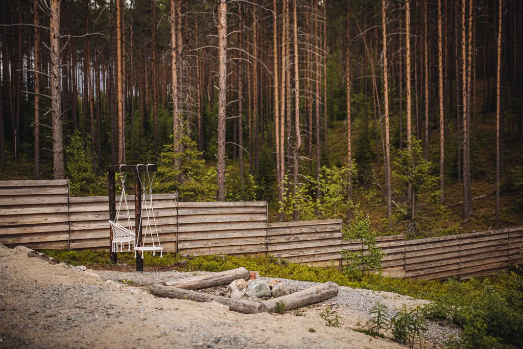 Домик в лесу с потрясающим видом из окна с банным комплексом