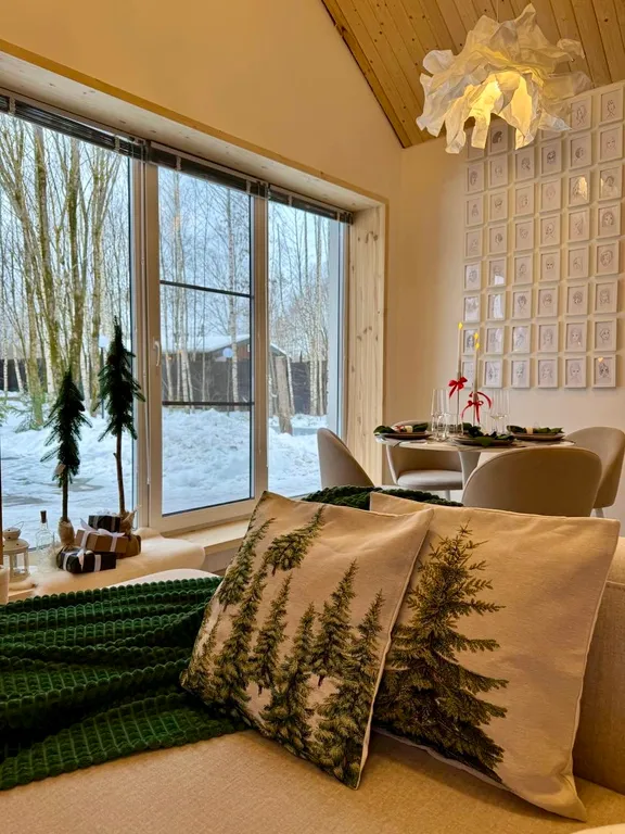 Коттедж Частный Дом с Панорамными Окнами от Дом Шелуха (Sheluha House) — Можайск