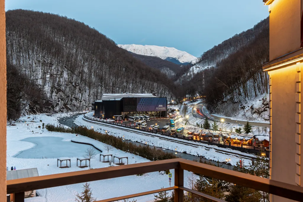 Апартаменты в центре РозаХутор