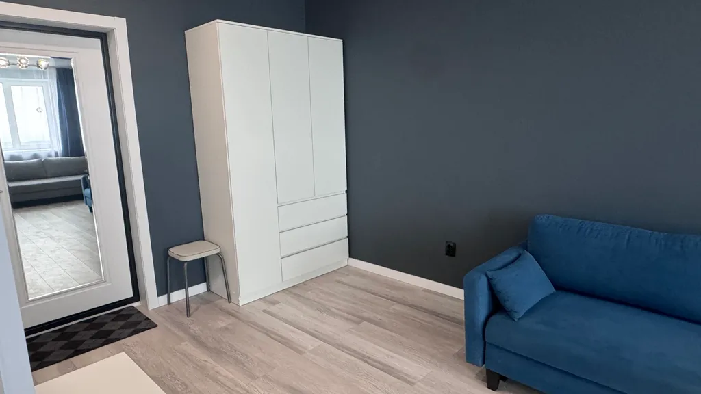 Квартира-студия с видом на город