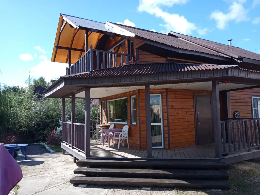 Загородный дом с баней