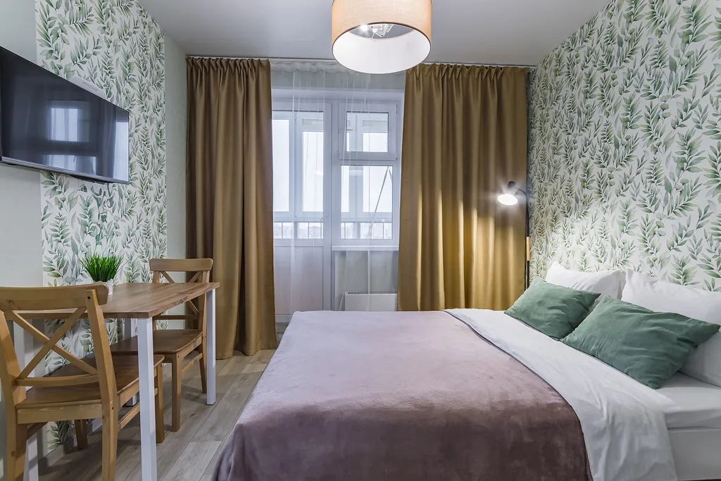 Квартира Уютная студия с качелью, у озера — аренда посуточно в Нижний Новгород