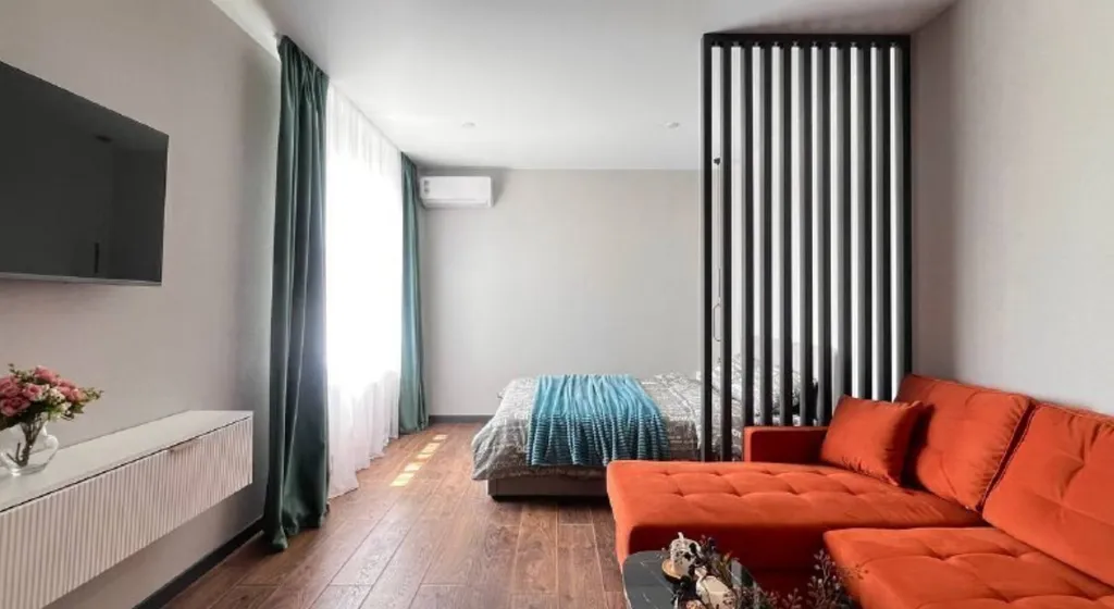 1-комнатная квартира в тихом районе, с новым ремонтом