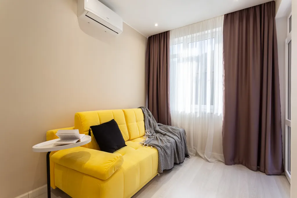 Уютная студия с видом на горы