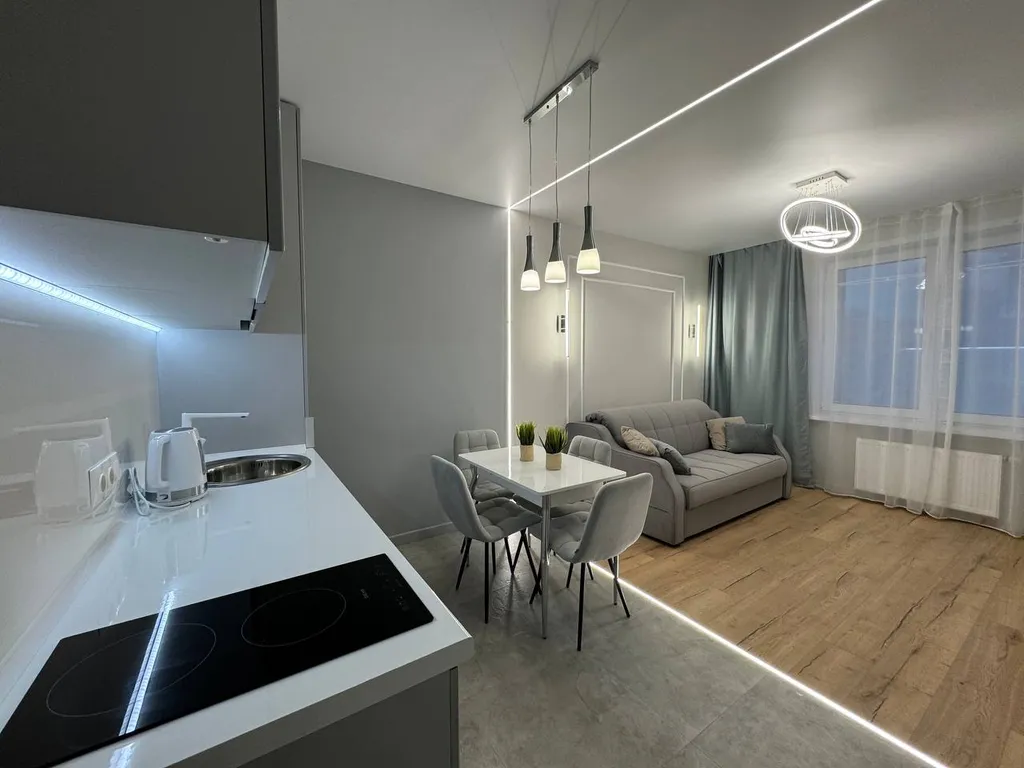 Квартира Евро двухкомнатная квартира Lifestyle в ЖК Ритм — Казань