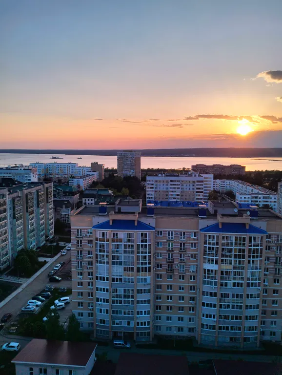 Уютная квартира с видом на Каму