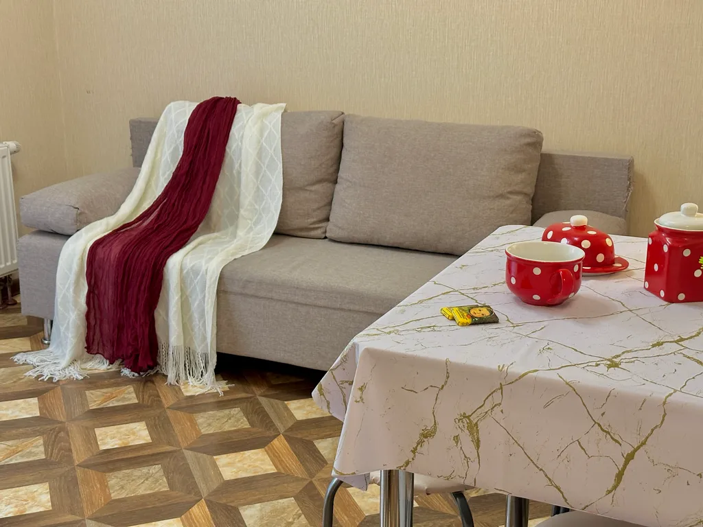 Светлая 1-комнатная квартира