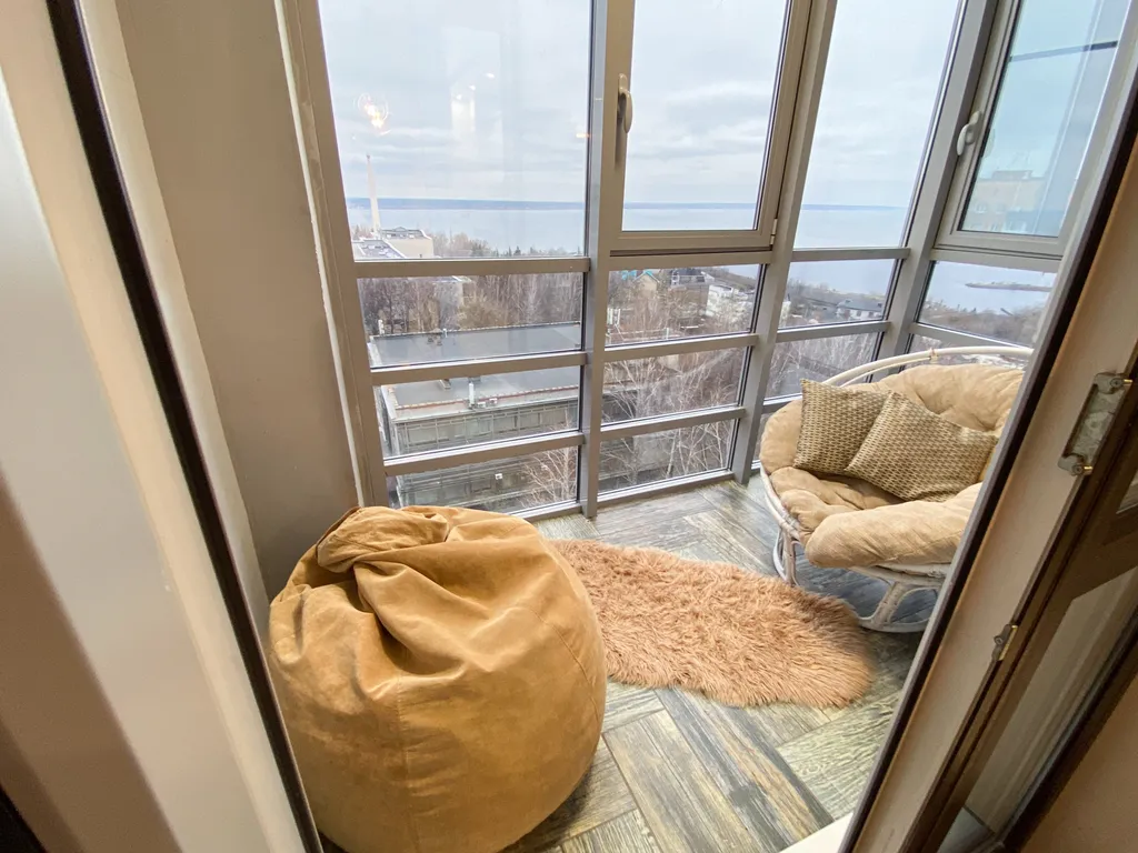 Апартамент с видом на Волгу