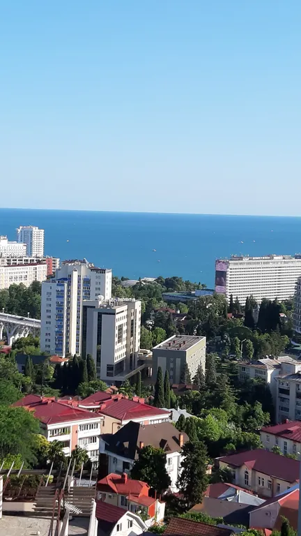 Квартира Квартира Новая студия с панорамным видом на море — Сочи