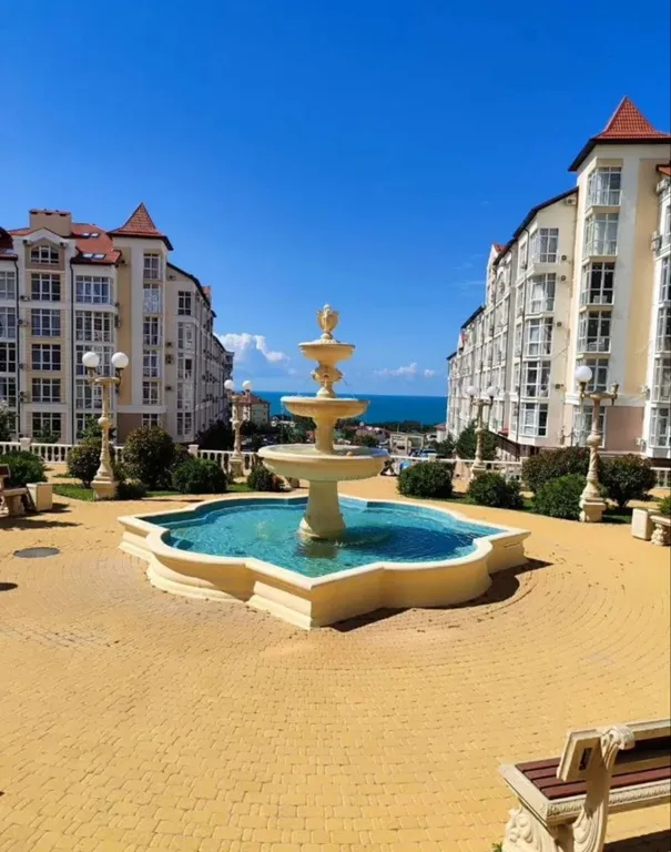 Квартира Квартира-студия ЖК "Лазурный" с видом на море — Геленджик