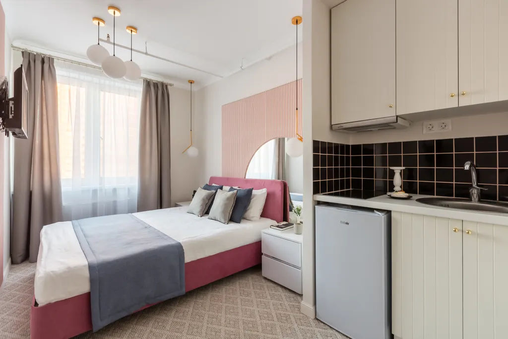 Апартаменты Кварт-Отель студия Розмарин