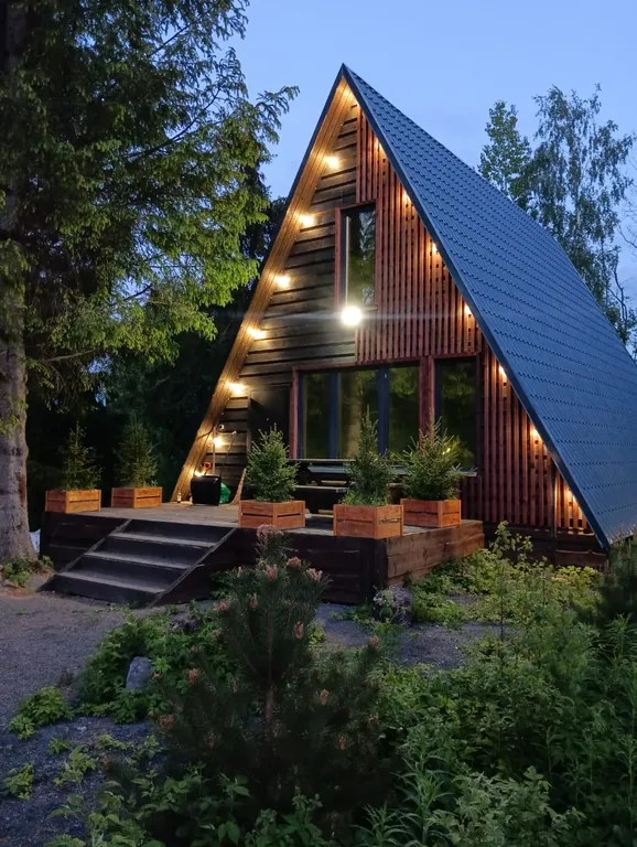 Коттедж рядом с горным парком рускеала — аренда посуточно в Рускеала