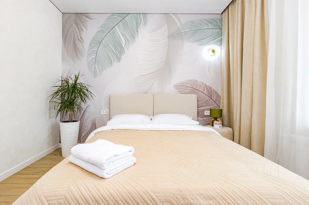 Апартамент с 2 спальнями рядом с Хан шатром