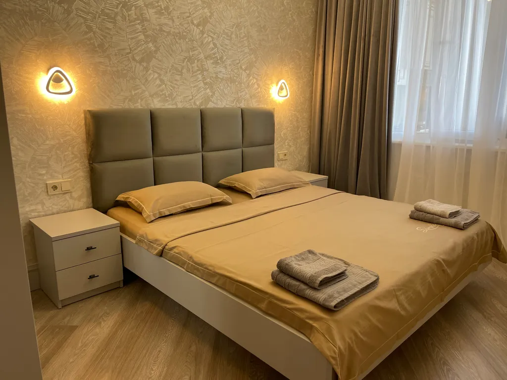 Уютная квартира в центре городе с видом на море