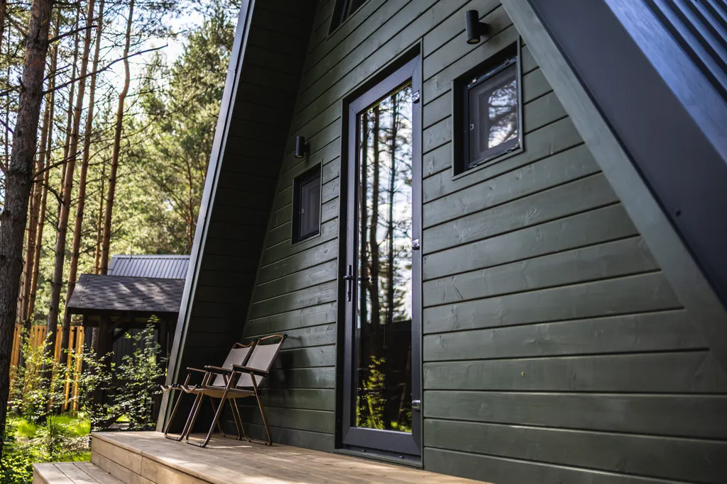 Коттедж Коттедж А-Фрейм грин — Павловский Посад