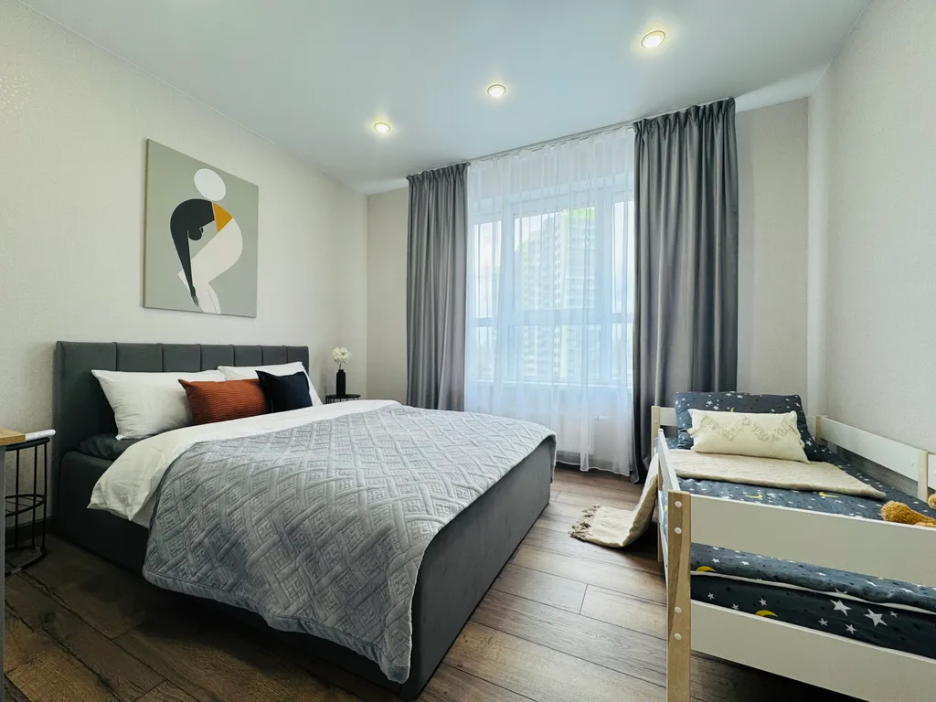 Квартира Квартира Новая просторная евротрёшка у набережной — Новосибирск