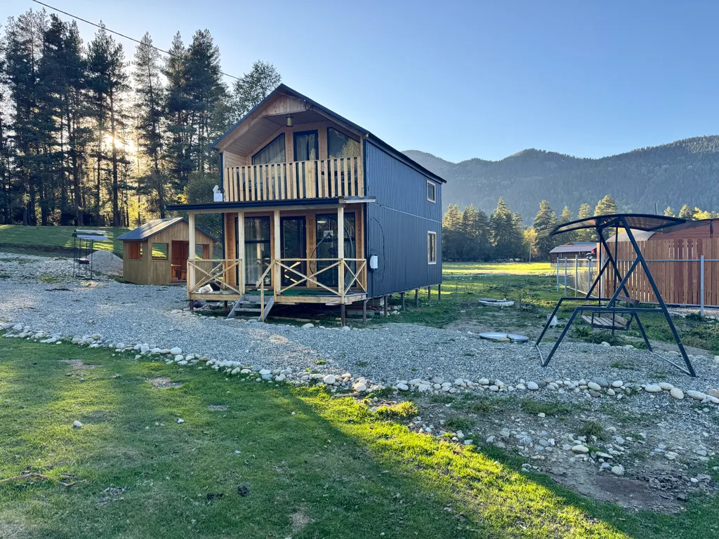 Коттедж Барнхаус с видом на горы Архыз — Архыз