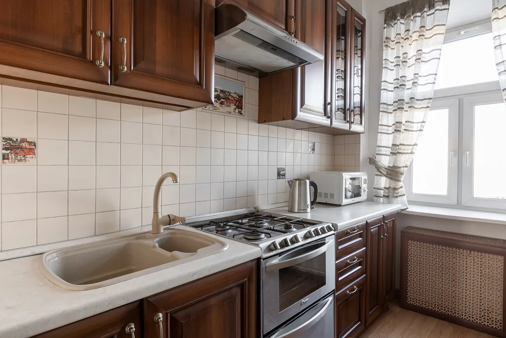 Квартира Квартира с видом на ночную Москву и башни Москва-сити — Москва