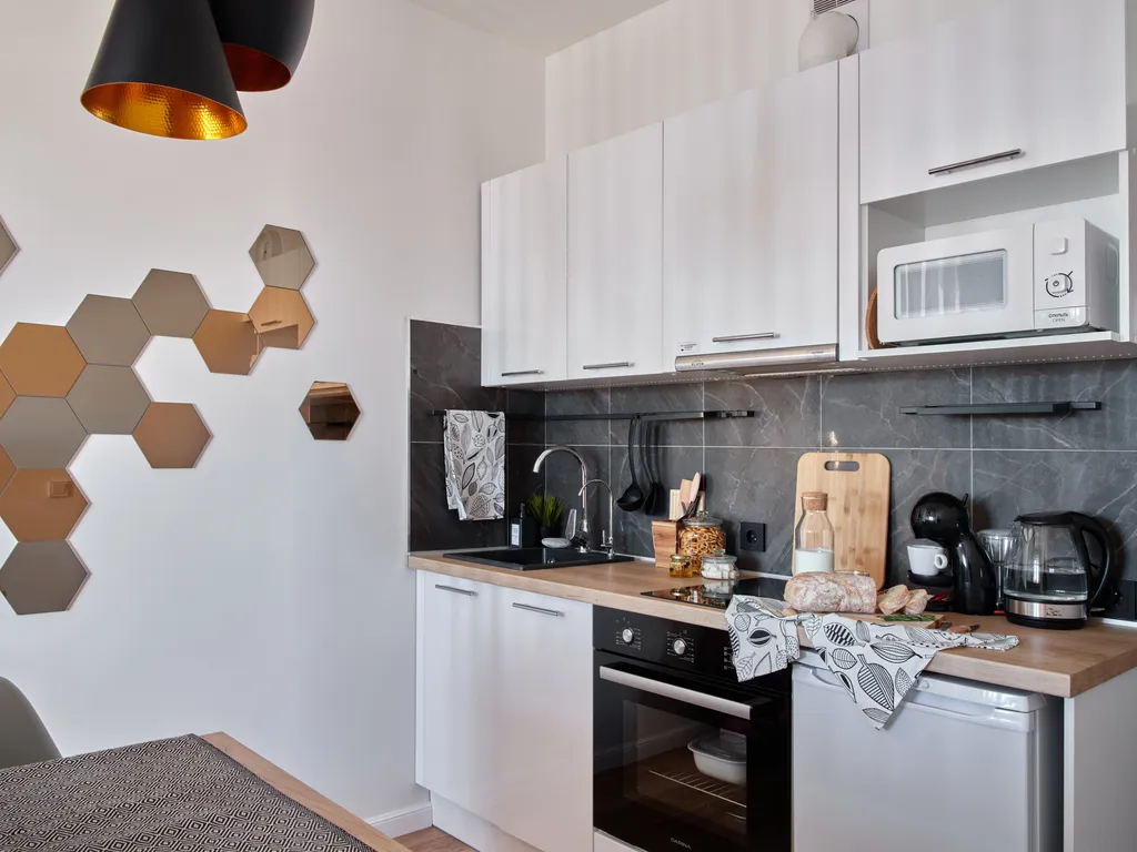 Квартира-студия с шикарным видом на город и реку