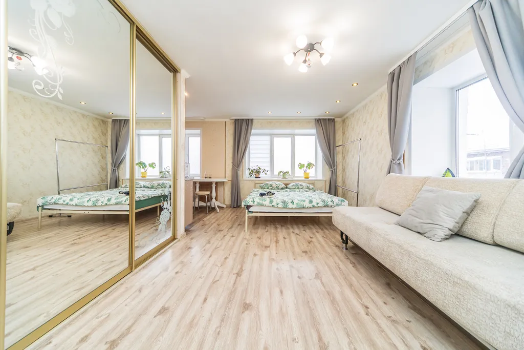 Квартира Студия в центре Индустриального района — аренда посуточно в Пермь