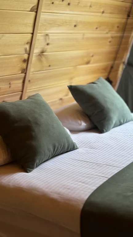 Уютный домик с панорамным видом на горы