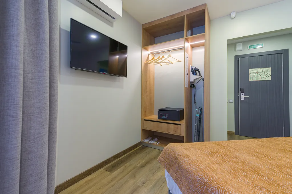 Однокомнатные апартаменты с изолированной спальней